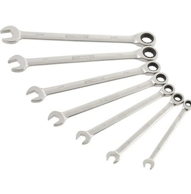 STEELMAN PRO 78982 7-Piece Standard 144-Tooth Ratcheting Wrench Set-New!