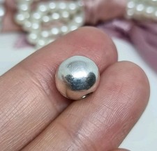 Charm Pandora originale sfera argento sterling lucido 💕 S925 ALE R24b