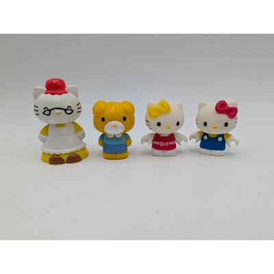 Sanrio Hello Kitty Block Dear Daniel Grandma Figure Lot of 4