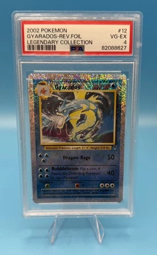 Pokemon Gyarados 12/110 Legendary Collection Reverse Holo PSA 4