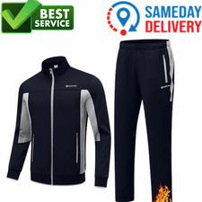 TBMPOY Men  s Tracksuit 2-Piece Set   Athletic Jogging Sweat Suit Thermal Outfit
