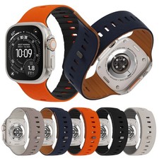 Magnetic Silicone Sport Band Strap Fr Apple Watch Ultra3 Series 11/10/9/8/7/6/SE