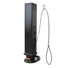 GEN-Y GH-7101 Gooseneck Static Snaplatch 2-5/16" Coupler 4" Sq Tube Pull Cable