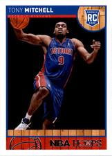 2013-14 Hoops #293 Tony Mitchell RC - BSK