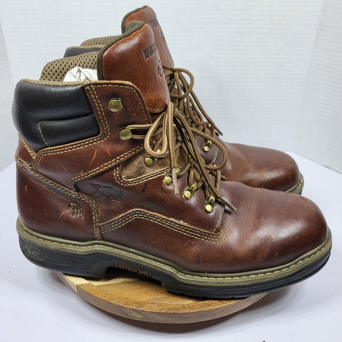 Wolverine Raider MultiShox Contour Welt Work Boot Men 12 EW  display picture 3