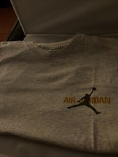 Rare Nike AirJordan vintage Logo Tee made in the USA. Front And Back Graphics