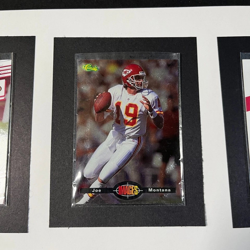 Marco de tarjetas coleccionables de fútbol americano de San Francisco 12x18 Foto 3 de 4