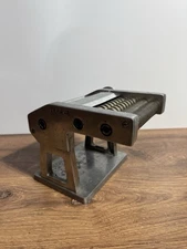 Vintage ZENA 46 ITALIAN Hand Crank Pasta Machine HEAVY CAST ALUMINIUM Made Italy