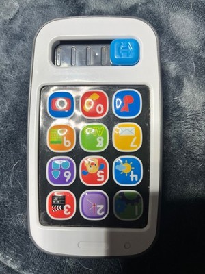 Fisher Price Smart Phone Laugh and Learn Baby Cell Phone Pre-Owned Tested/Works