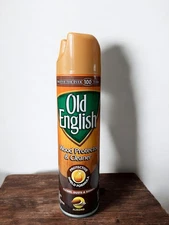 Old English Wood Protector & Cleaner Almond Scent 12.5 oz Dust Shine Polish NEW