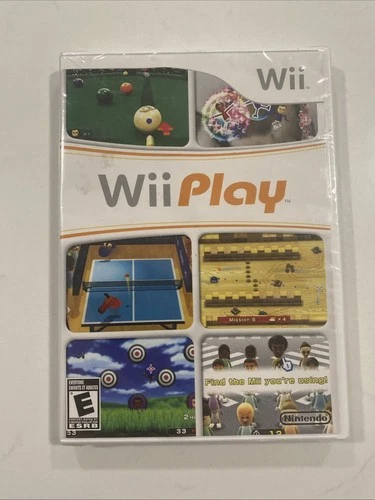 Nintendo Wii Play Game BRAND NEW - SEALED