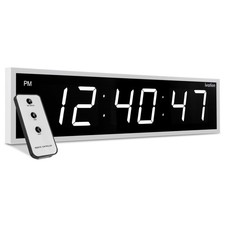 Ivation 24 Large Digital Clock, 6-Level Brigh...