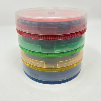 Fujifilm DVD-R 4.7GB 8X Made in Japan Blank Discs   Lot of 40 - 4 colors