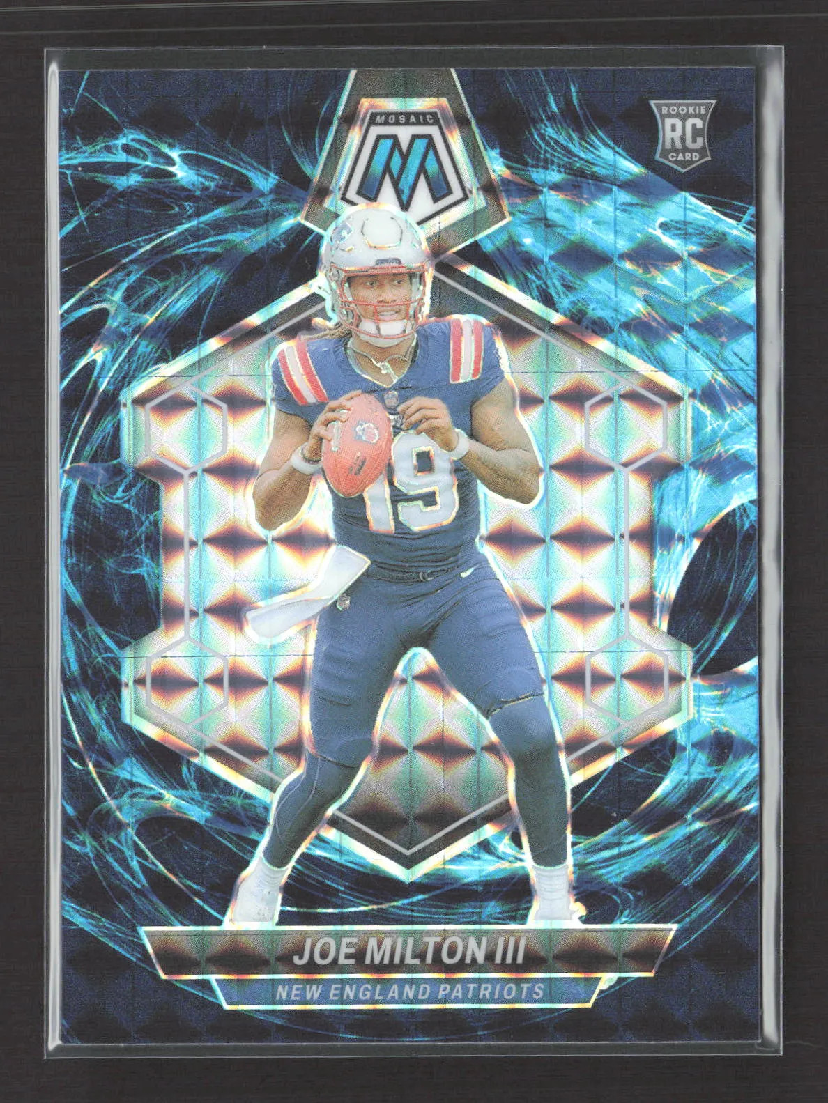 2024 Panini Mosaic Football Joe Milton III #397 Genesis RC