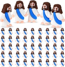 50 Pcs Little Jesus Figures Original Design Miracle Mini Pocket Jesus to Hide an