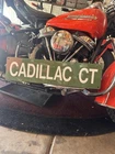 VINTAGE PORCELAIN NOS CADILLAC CT STREET SIGN