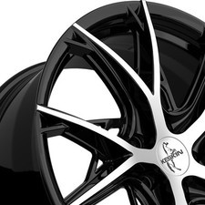 19 Zoll Alufelgen Keskin KT24 Xtreme Black Polish für VW E-Golf VII AU Elektro