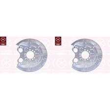 Brake Backing Plate Dust Shield - Rear L/R - fits Saab 9-3 (YS3F, E50) 02-15  x2