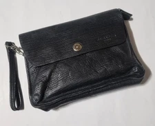 Kinloch Anderson Kinloch Anderson Black Leather Clutch Clutch Bag already