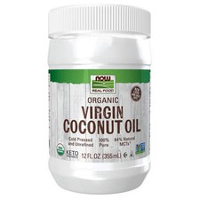 Huile De Coco Vierge Bio 12 Oz Par Now Foods