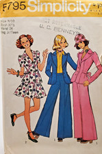 Vintage Sewing Patterns from the 1970's - Pick and Choose From Dropdown List