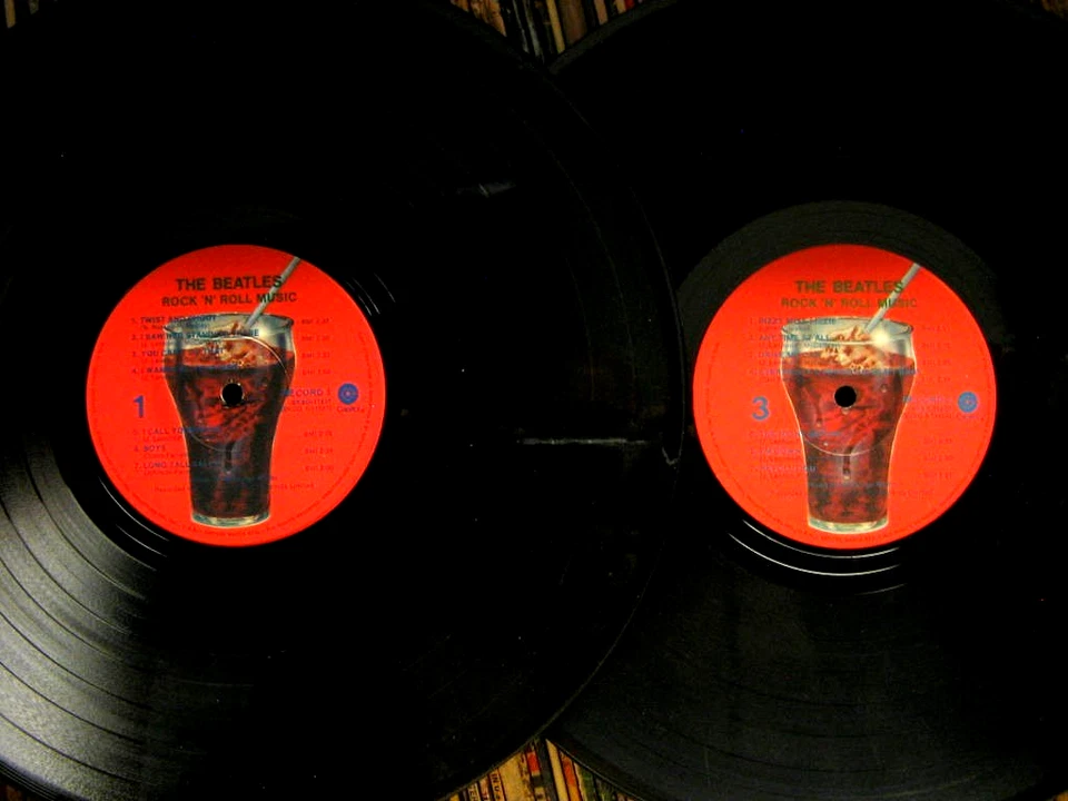 The Beatles / Rock 'N Roll Music - Classic Rock Vinyl - 1976 2Lp Original - Image 4 of 4