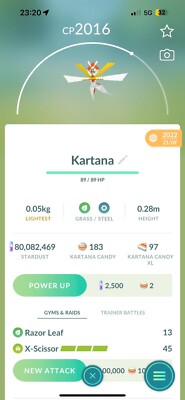 Kartana PoGo Trade - Handel nach 30 Tagen ultra Freunde werden