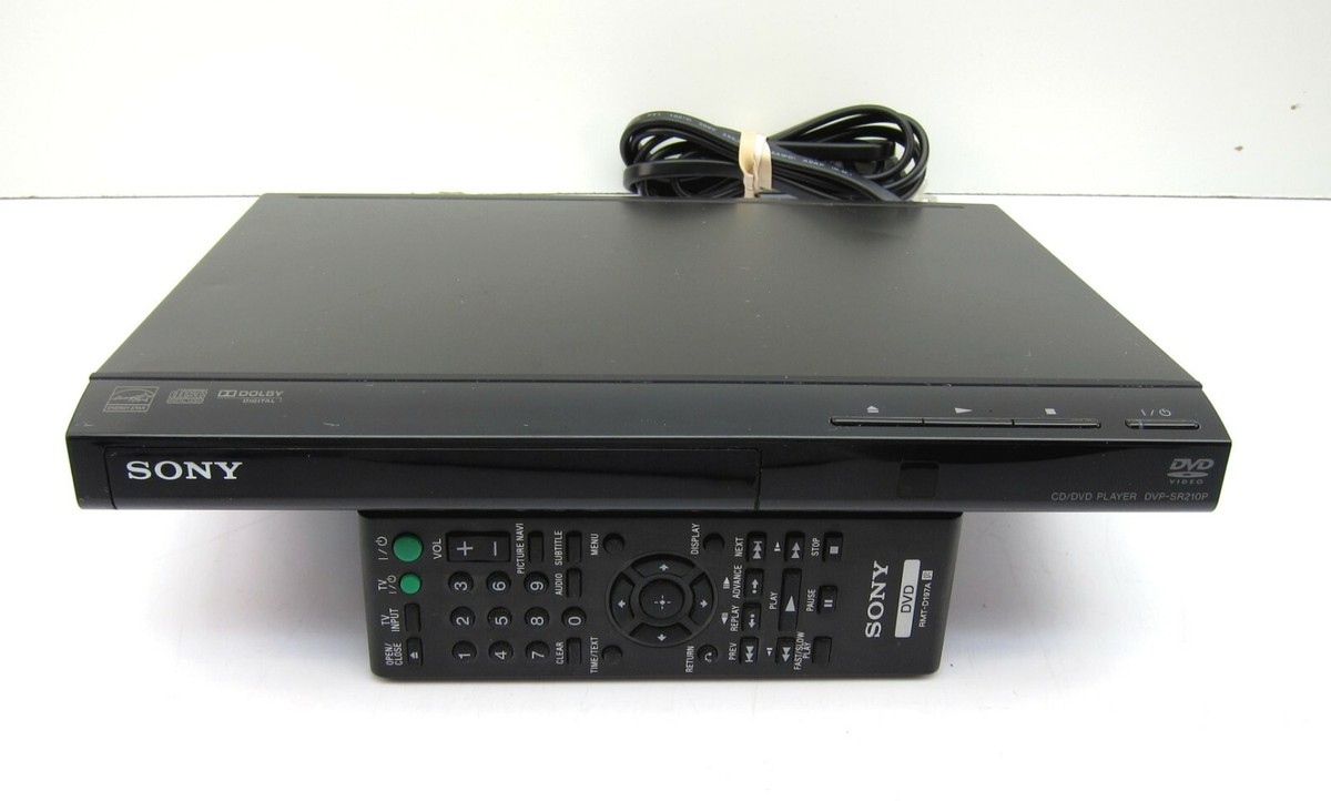 Sony DVP-SR210P DVD CD Player Progressive Scan with Remote Control