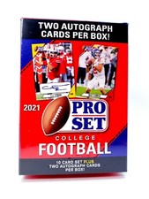 2021 Pro Set College Football Blaster Box (2 Autos per box)