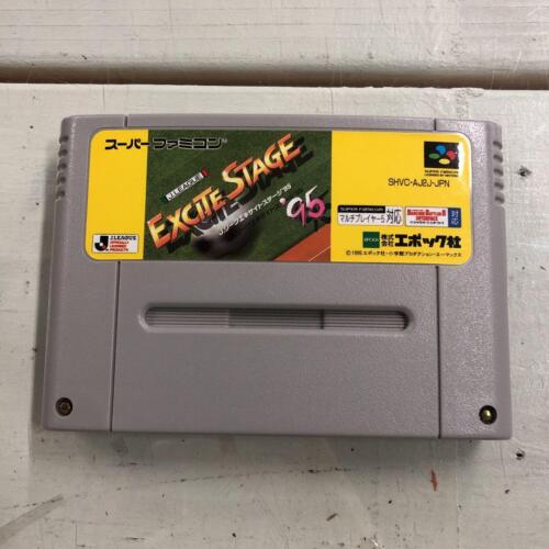 Nintendo Super Famicom SFC J League Excite Stage 95 seulement une pièce principale - Photo 1/3