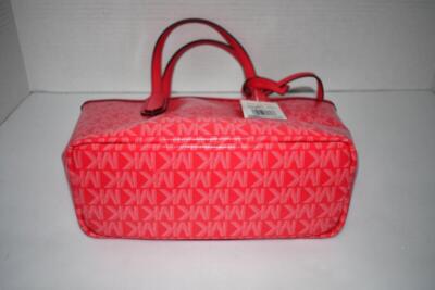 MICHAEL Kors Eliza X SMALL Convertible Open Tote In Geranium