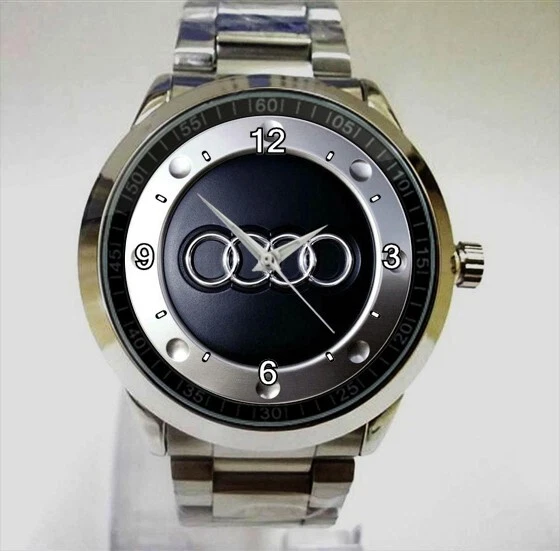 NEW Audi Logo Sport Metal Watch