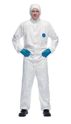 Dupont Tyvek CHF5 Classic Xpert Typ 5/6 Schutz Kapuzen Einweg Overall - Bild 1 von 4