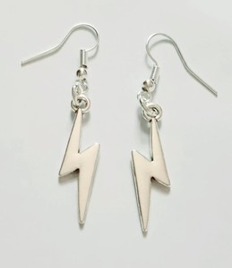 Lightening Bolt David Bowie Harry Potter Tibetan Silver Hook Earrings Gift Uk Ebay