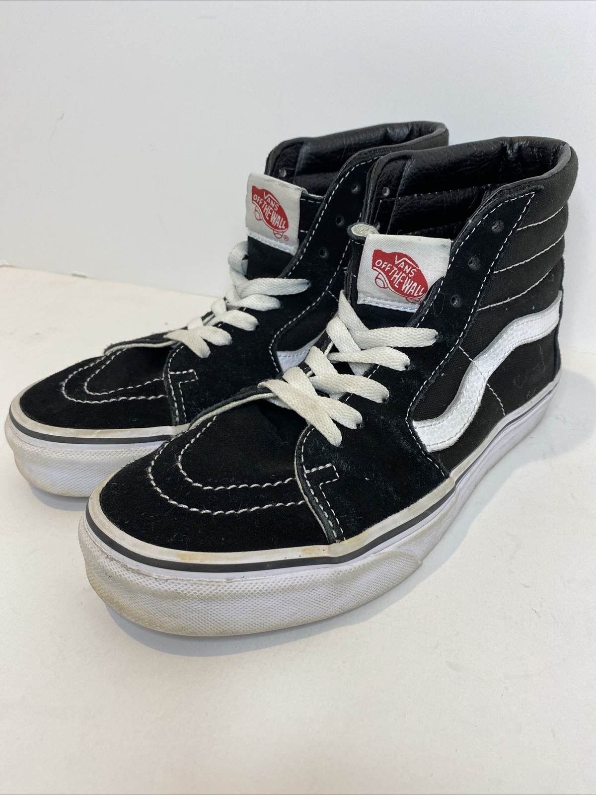 Shoes Black White Suede Canvas 