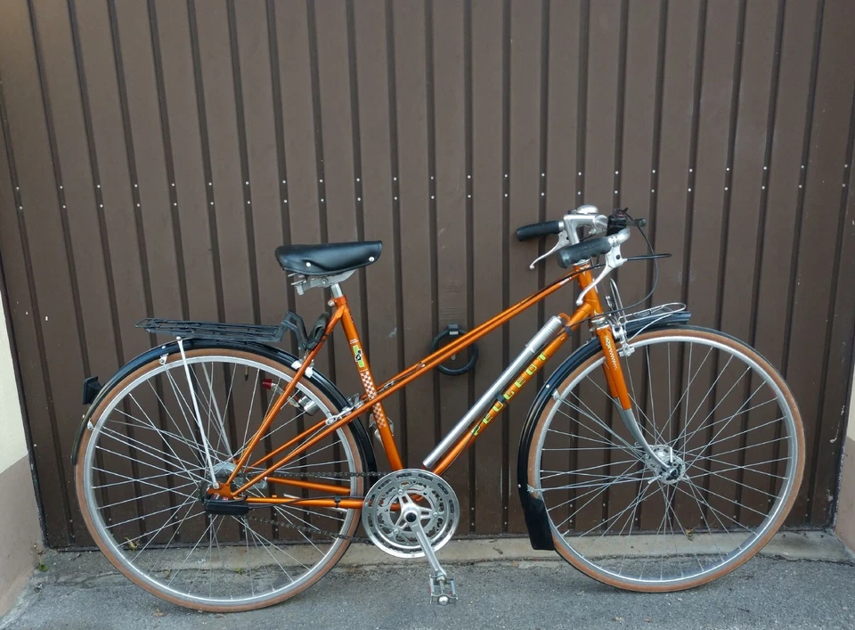 Peugeot Mixte S M 53 Damen Sachs7 Nabenschaltung Gold Rennrad Vintage Randonneur