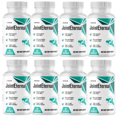Joint Eternal Daily Support Supplement for Joint Health & Mobility, 8 Bottles