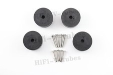4 New FEET w/ hardware for Vintage McIntosh Amplifiers Heavy-Duty Foot Parts 