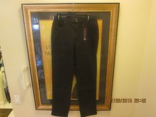 GLORIA VANDERBILT JEANS SIZE 8 LONG AMANDA ONYX WASH NEW