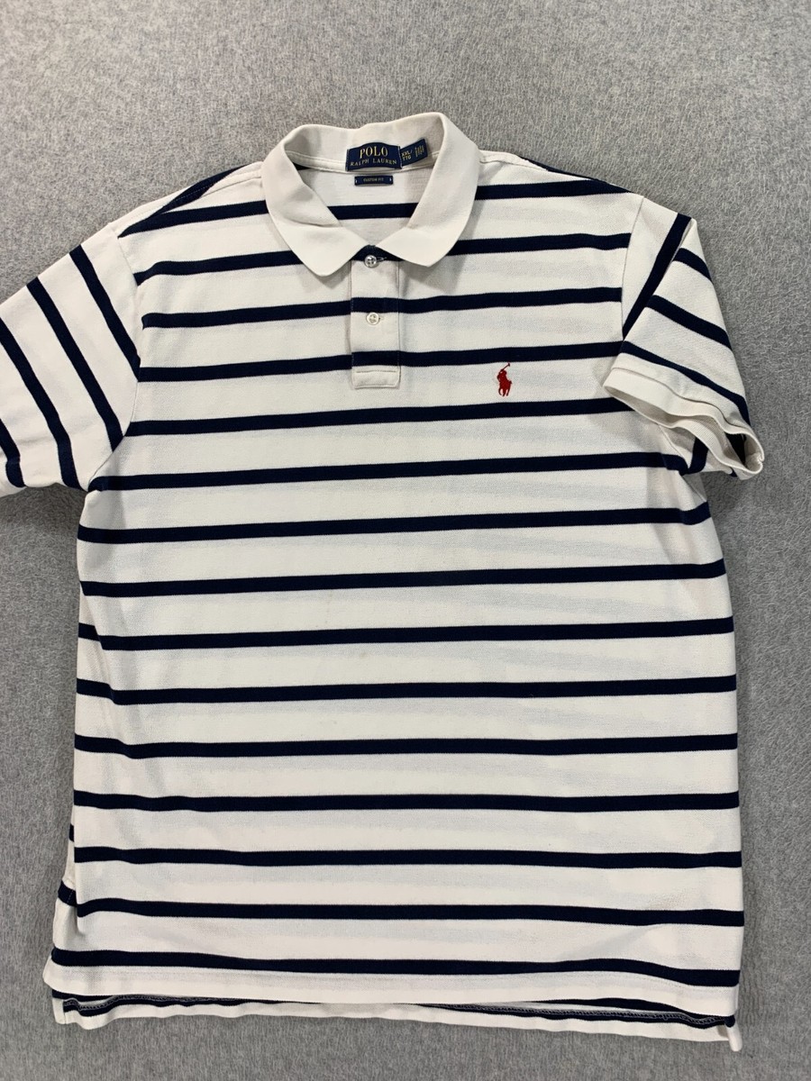 Polo Ralph Lauren 100% Cotton Custom Fit Polo Shirt (Men's XXL