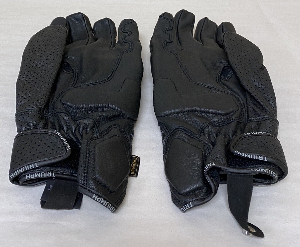 Triumph Jansson Riding Gloves Black Men's Size: 3XL 1 Pair