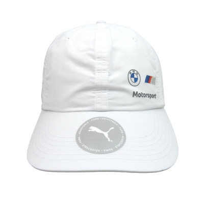 Puma BMW M Motorsport White Baseball Cap Hat Adult One Size Fit NEW 024479_02