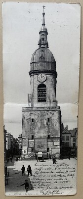 Karte Brief Postkarte Amiens 1906 geschrieben von einem Quertanten nach WK Versteck in Esperanto E