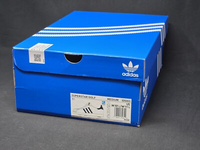 adidas Superstar Golf Men Multi Size Shoes White Navy Blue Shell