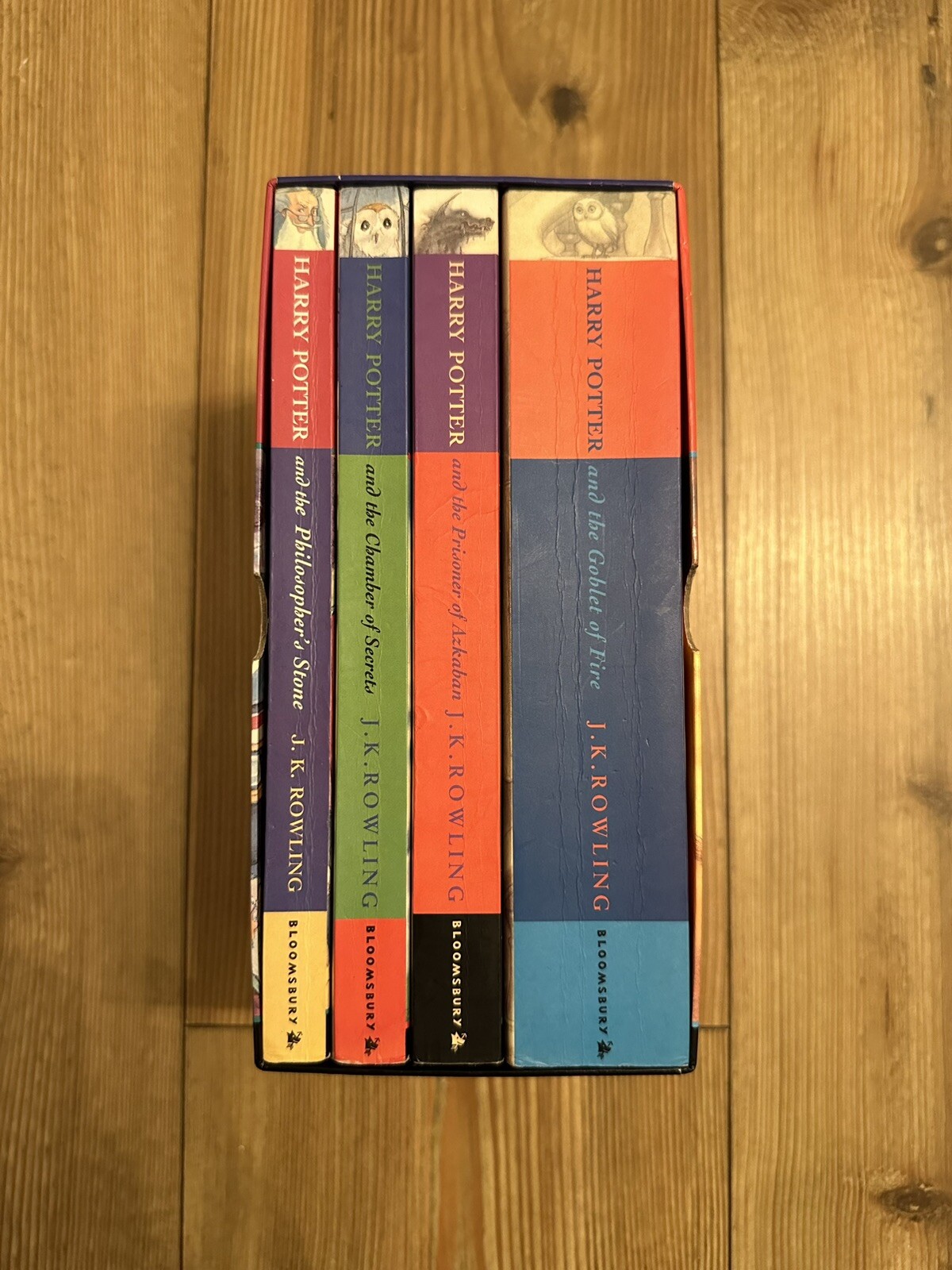 Harry Potter Paperback Book Bloomsbury Box Set 14 Hogwarts Magic