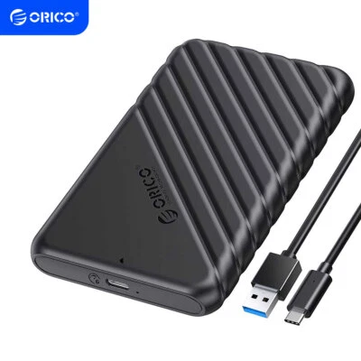 ORICO 2,5" Festplattengehäuse 6/5 Gbps SATA SSD HDD für 9.5mm 7mm USB3.0/Type C