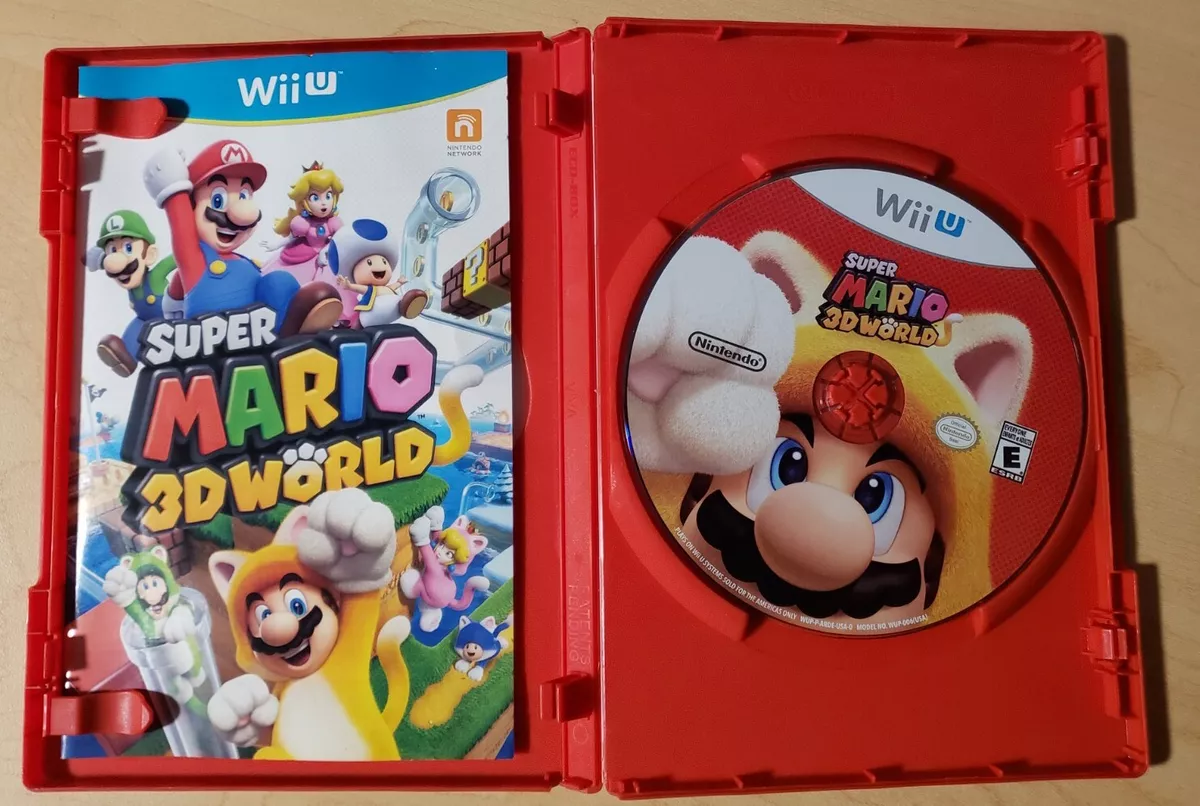 Super Mario 3D World (Nintendo Wii U, 2013) Nintendo Select World Edition  45496903688