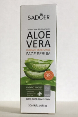 Aloe Vera Face Serum Lot Of 2 Hydro Moist 30 ml / 1 Fl oz Each Soothing   B071