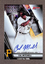 2019 Bowman's Best #B19-CMI Cal Mitchell RC Best Of 2019 Autograph - Pirates