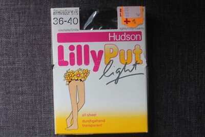 Hudson LillyPut Light Feinstrumpfhose Gr. 36-40 Anthrazit 15 den Neu OVP